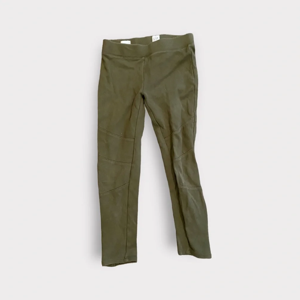Gap Kids Leggings Olive Green S 6-7